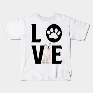 Dog Love - Staffordshire Terrier Kids T-Shirt